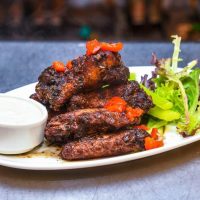 Jamaican Jerk Chicken Wings (Spicy)