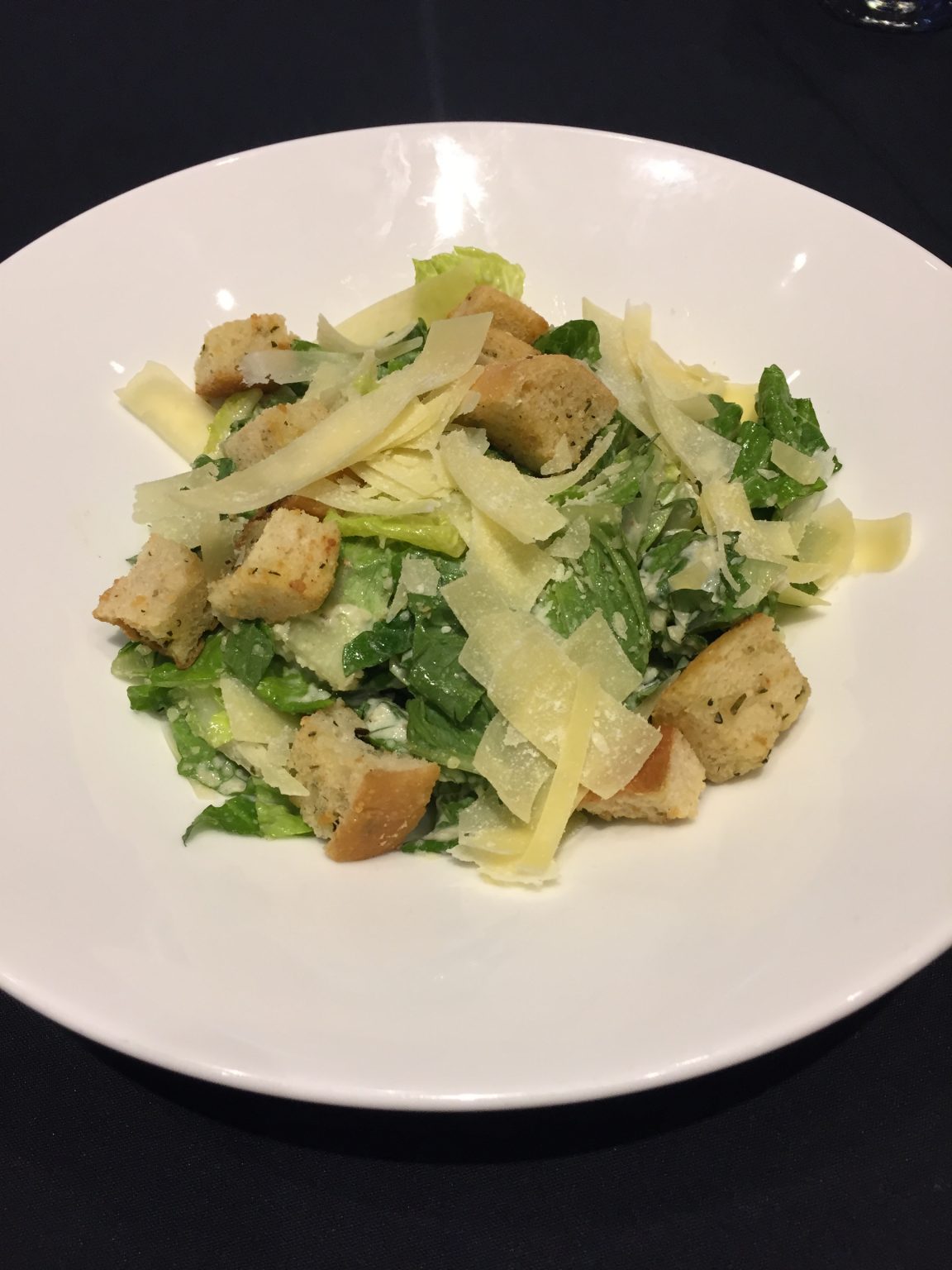 Heart of Romaine Caesar Salad Sobe Restaurant